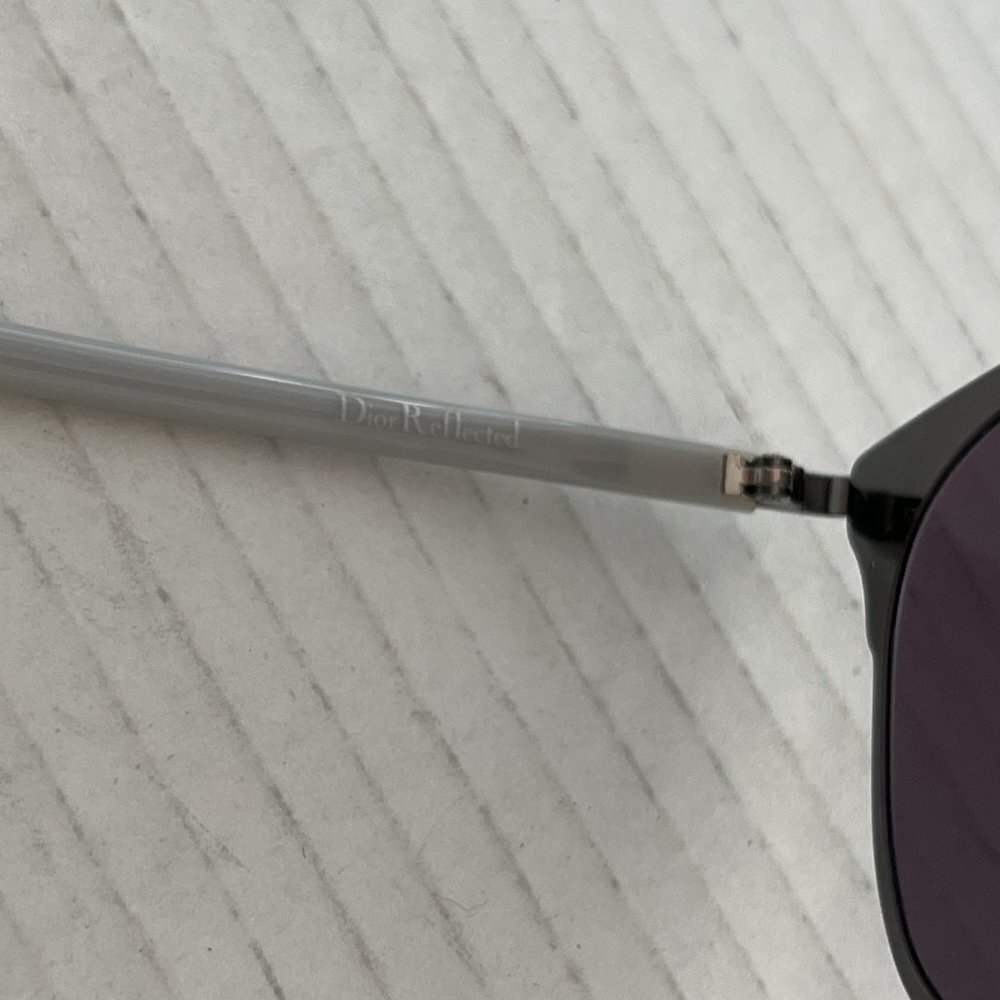 Dior Reflected silver metal mirror sunglasses - Picture 4 of 9